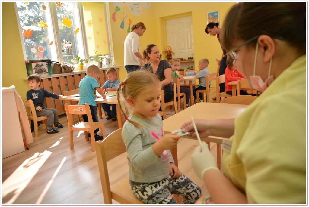 ASP Stomatologia - Nowa Sól - Wizyta w przedszkolu "Mali Odkrywcy"